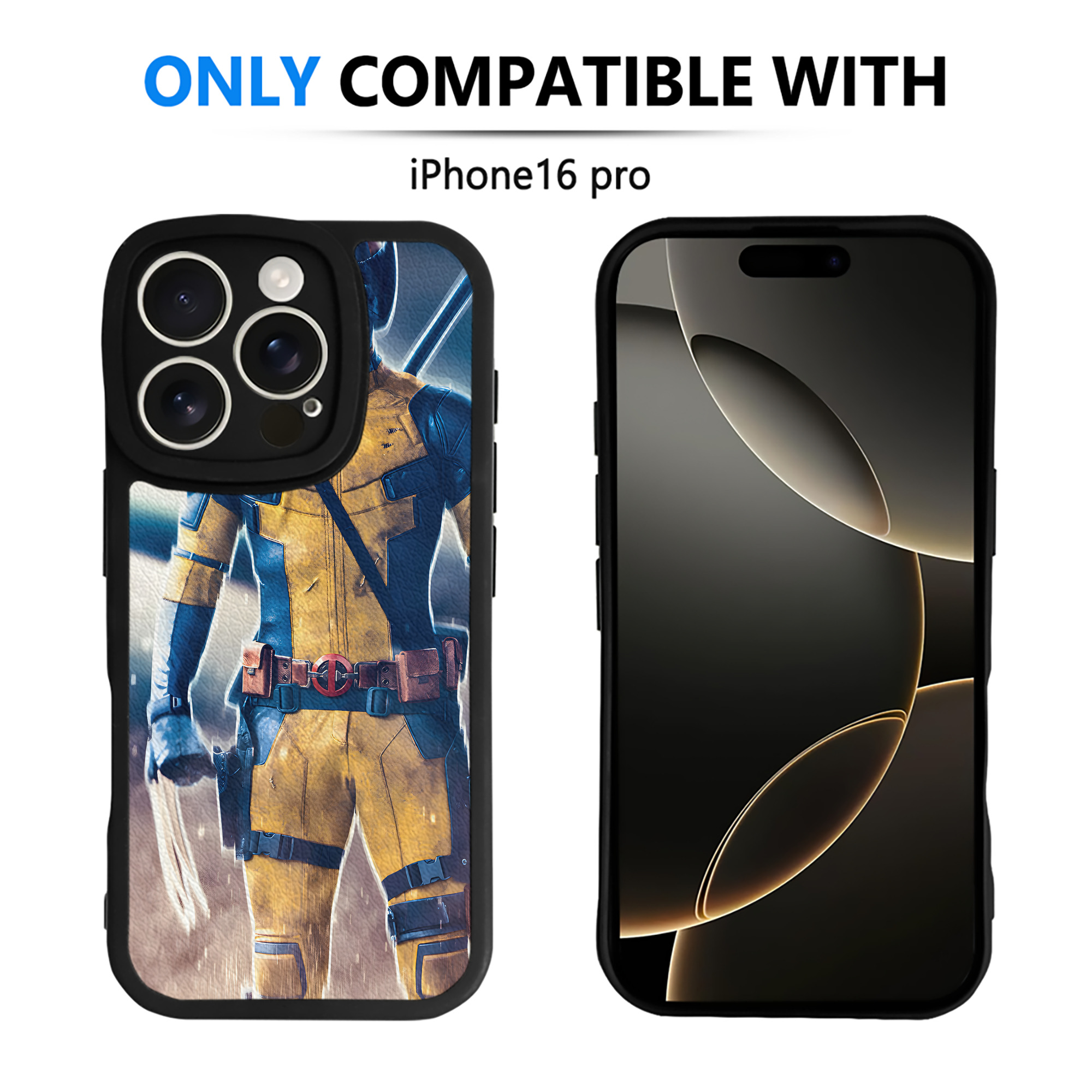（画像用） アベンジャーズ The Avengers 【iPhone 16シリーズ対応】シリコンスマホケース（レザー調） 材質：シリコン